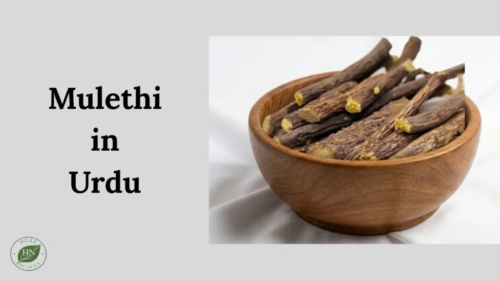 Mulethi in Urdu